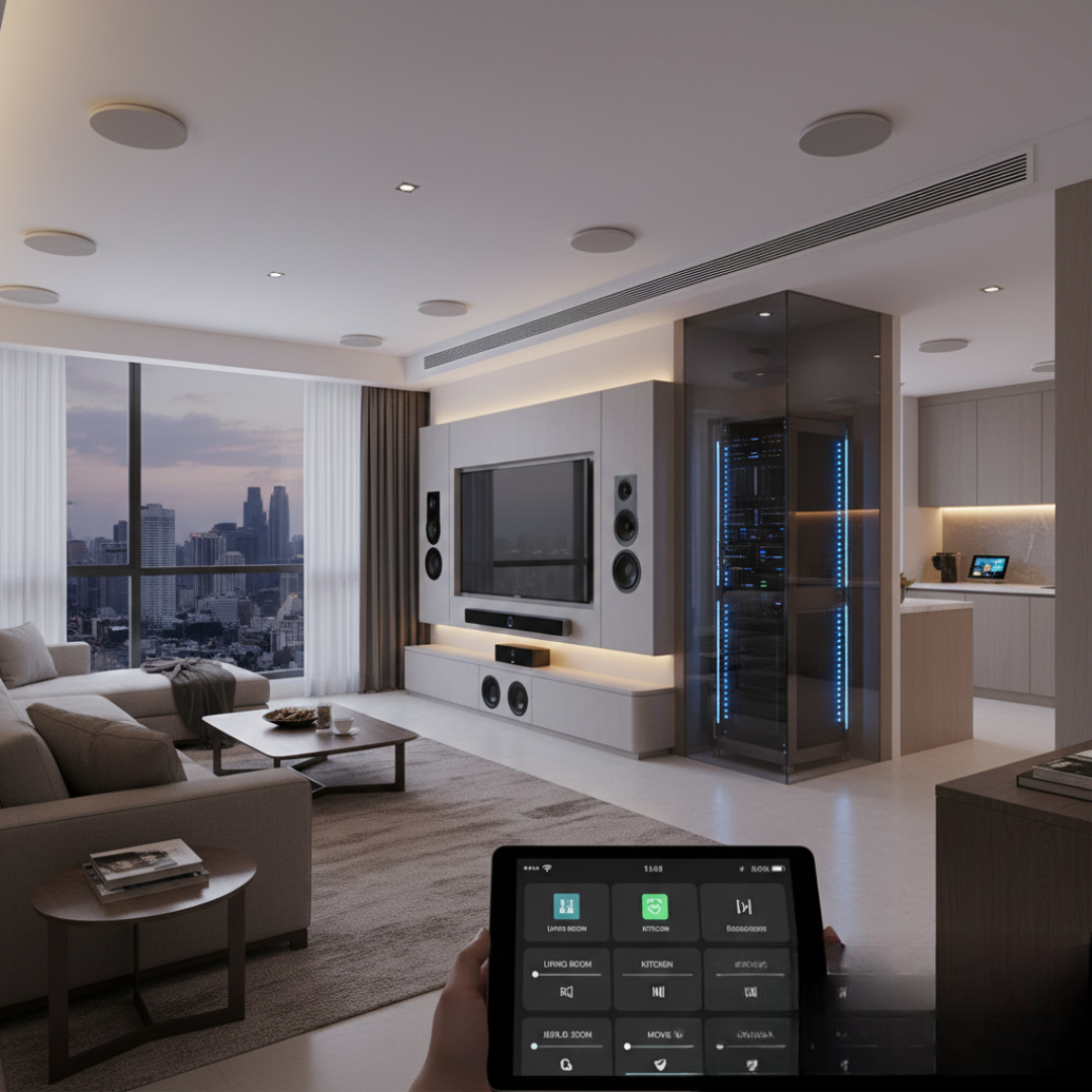 Audio / Visual & Multi-Room Audio Distribution